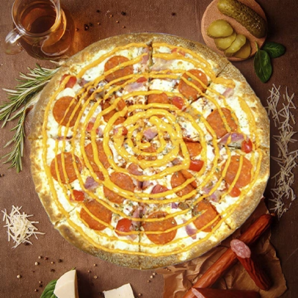 Пицца Мясная Чипотл
